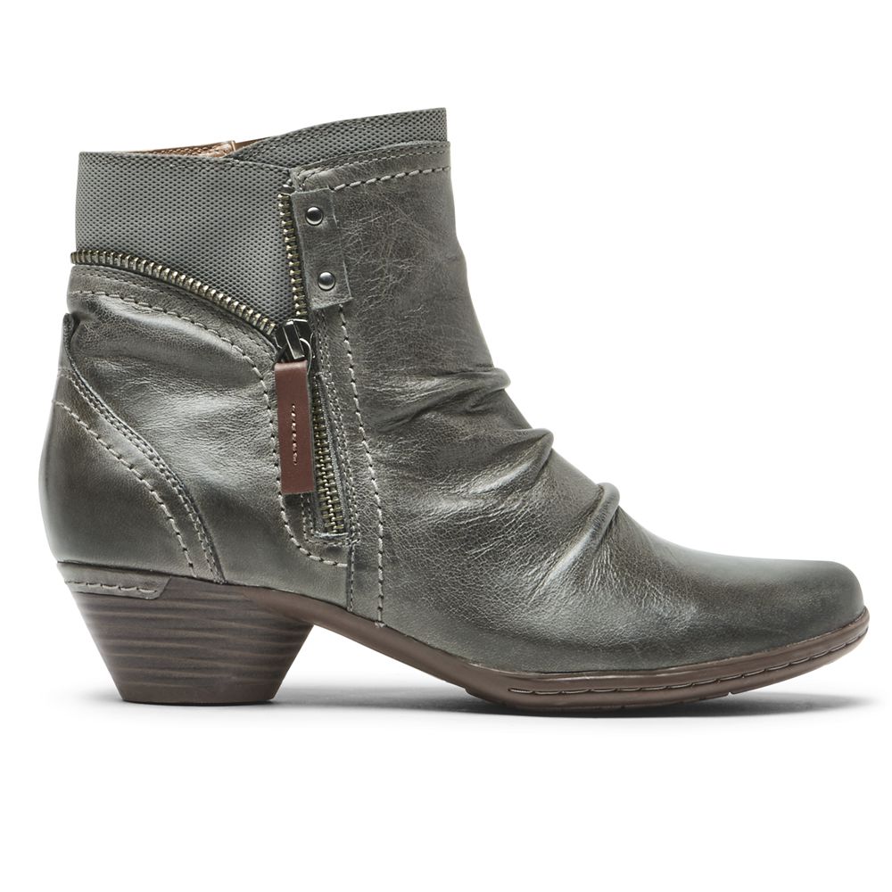 Booties Mulher Rockport Cobb Hill Laurel Cinzentas,Portugal EDNGK-7231